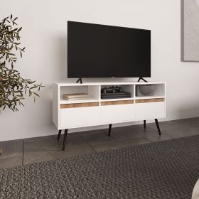 Barrow TV Stand, 3 Drawers, 3 Shelves