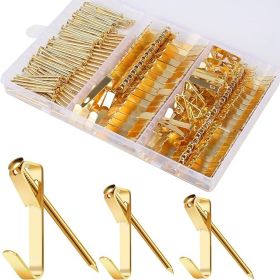 184 Pieces Picture Hanging Kit Picture Hangers Metal Picture HOOKS